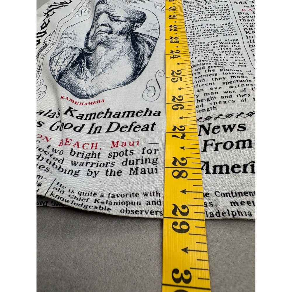 Vintage Liberty House Hawaii Honolulu Advertiser Newspaper Shirt M - Picture 9 of 10